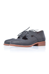 Scandinavia Leather Oxfords by ELF - Vysn