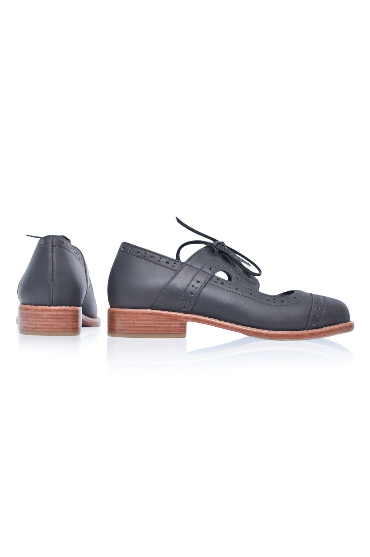 Scandinavia Leather Oxfords by ELF - Vysn