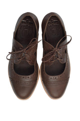 Scandinavia Leather Oxfords by ELF - Vysn