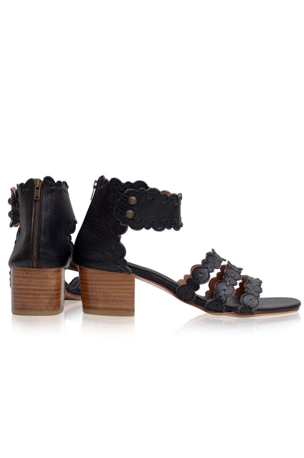 Seaside Leather Sandals by ELF - Vysn