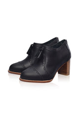 Sensational Leather Booties by ELF - Vysn