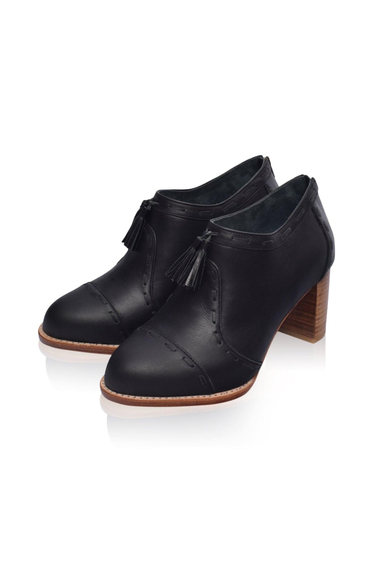 Sensational Leather Booties by ELF - Vysn