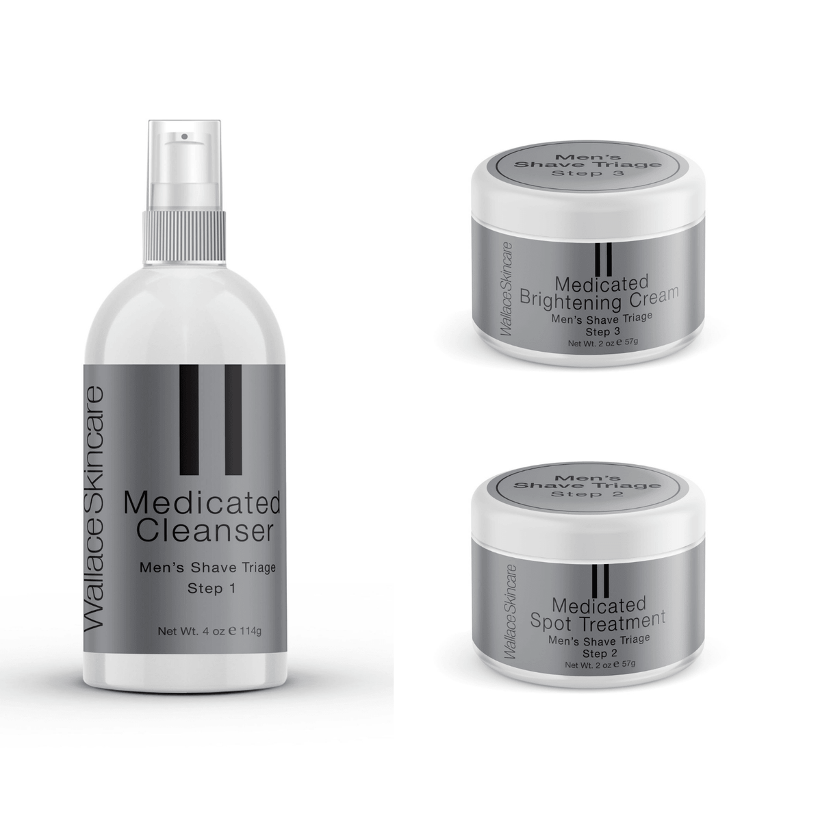 Shave Triage Kit by Wallace Skincare - Vysn