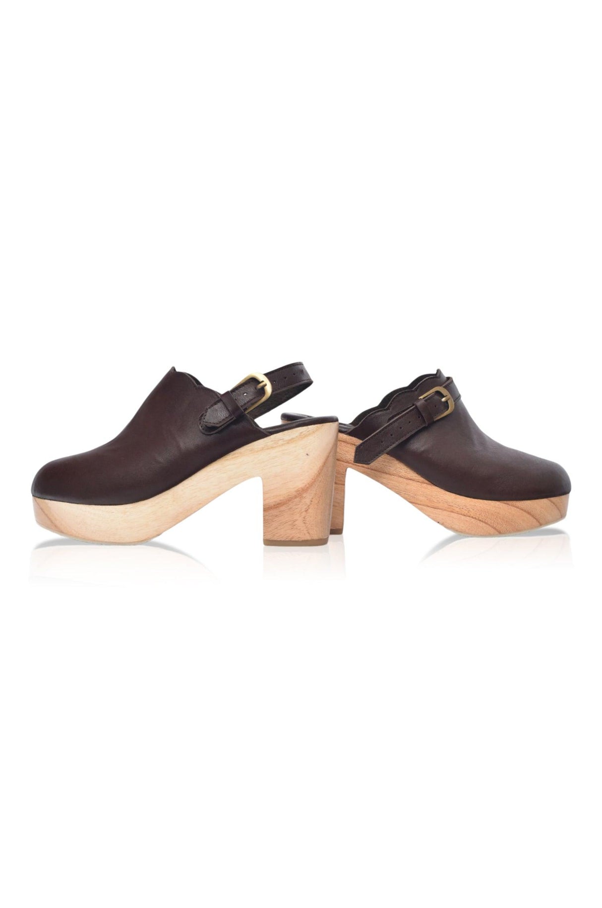 Sierra Leather Clogs by ELF - Vysn