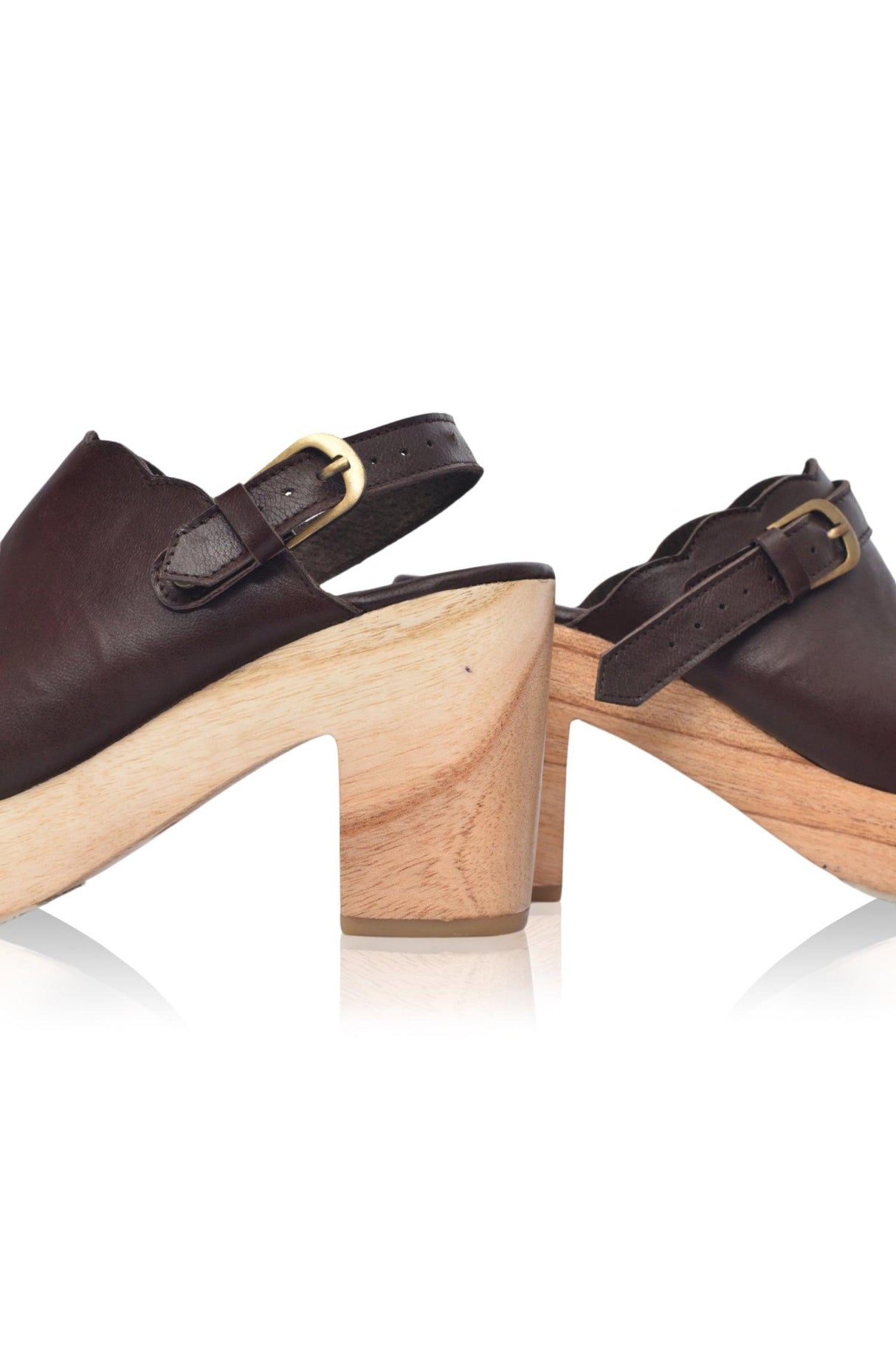 Sierra Leather Clogs by ELF - Vysn