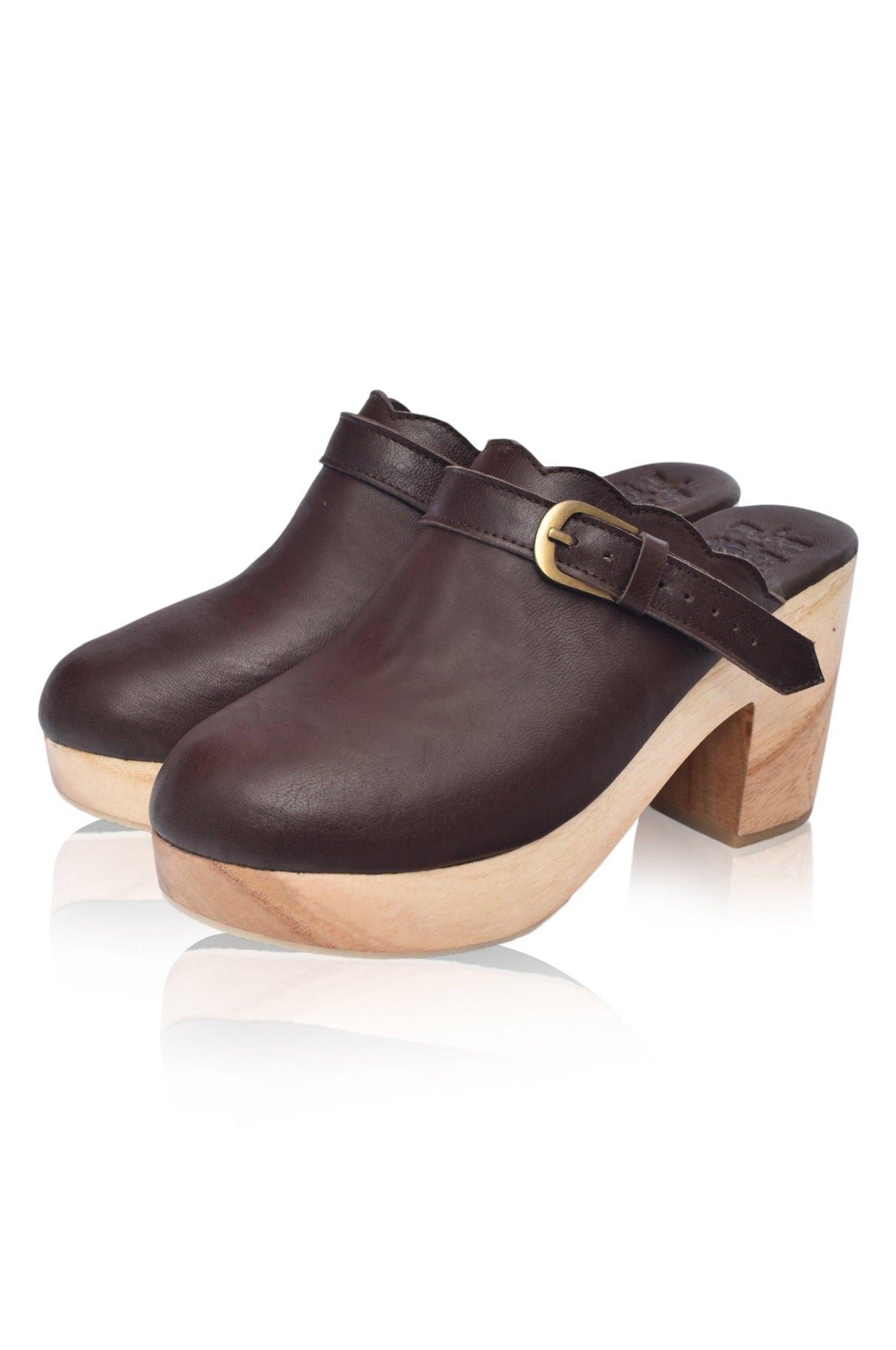 Sierra Leather Clogs by ELF - Vysn