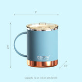 Slate-blue Ultimate Mug by ASOBU® - Vysn