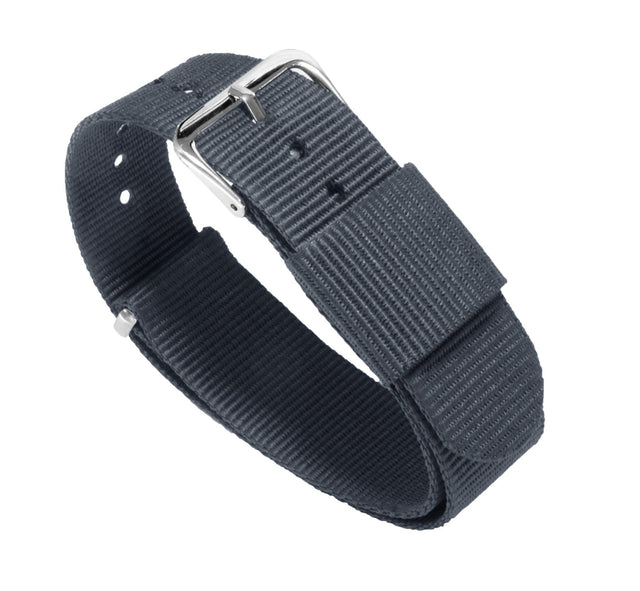 Smokey Grey | Nylon NATO® Style by Barton Watch Bands - Vysn