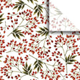 Snow Berries 20" x 30" Christmas Gift Tissue Paper by Present Paper - Vysn