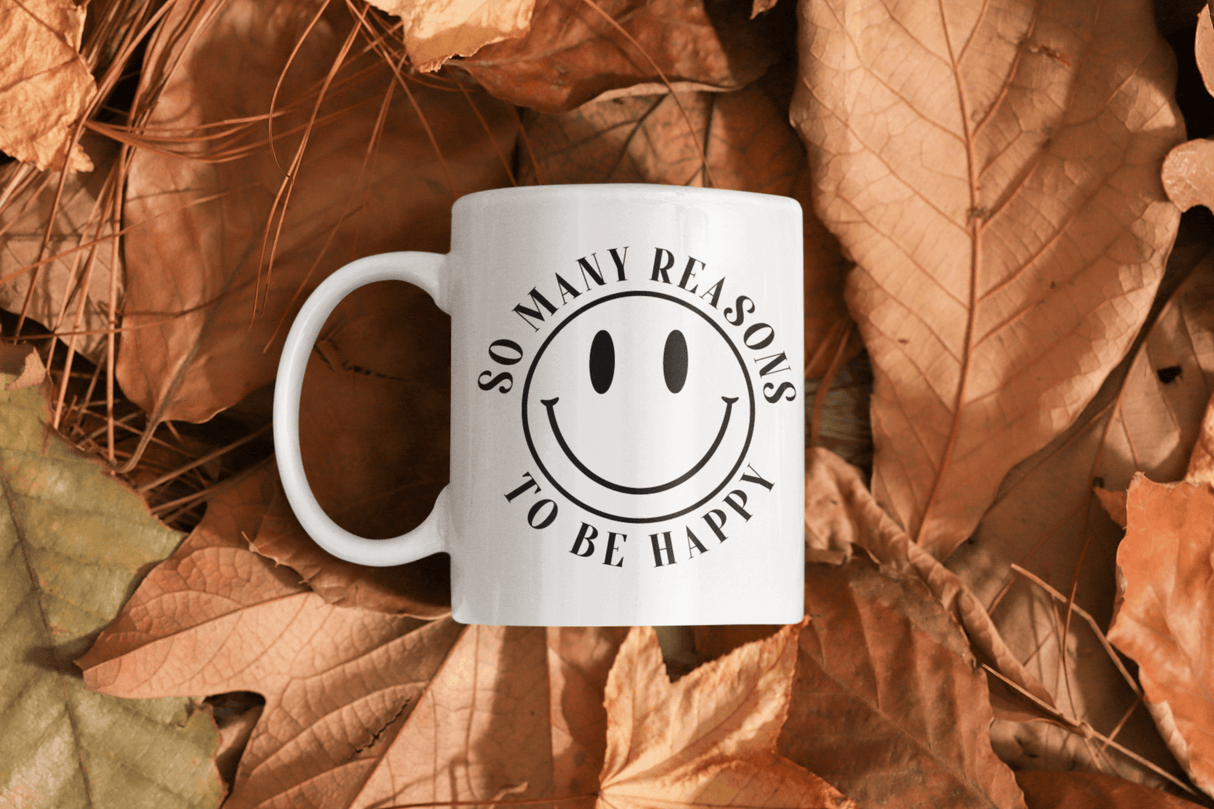 So Many Reasons To Be Happy Boho Mug by WinsterCreations™ Official Store - Vysn