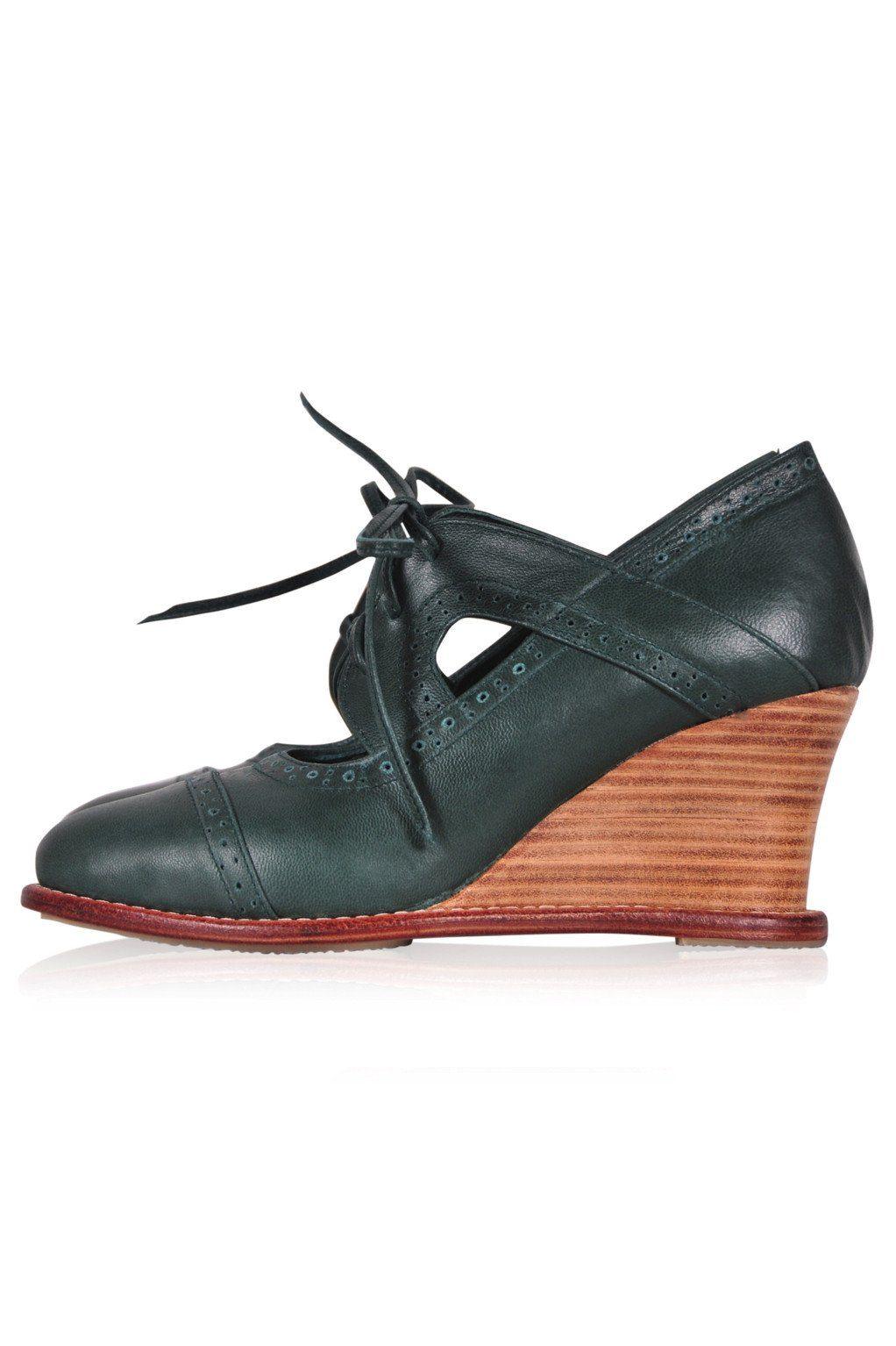 Stockholm Oxford Wedges by ELF - Vysn