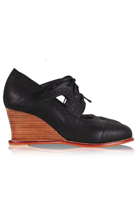 Stockholm Oxford Wedges by ELF - Vysn