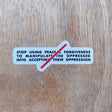 Stop | Sticker by The Happy Givers - Vysn