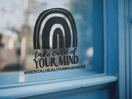 Take Care Of Your Mind Mental Health Awareness Sticker by WinsterCreations™ Official Store - Vysn