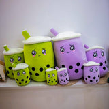 Taro and Matcha Boba Plushie by Subtle Asian Treats - Vysn