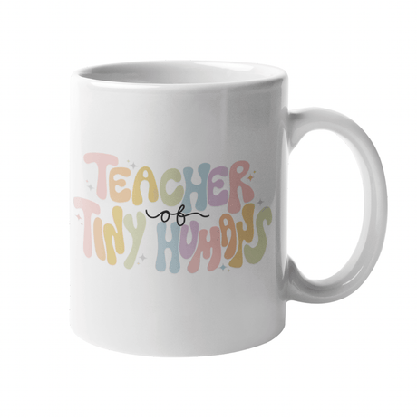 Teacher of Tiny Humans Coffee Mug by Quirky Crate - Vysn