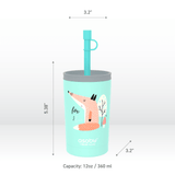 Teal Mini Sippy by ASOBU® - Vysn