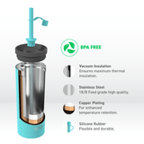 Teal Super Sippy Tumbler by ASOBU® - Vysn