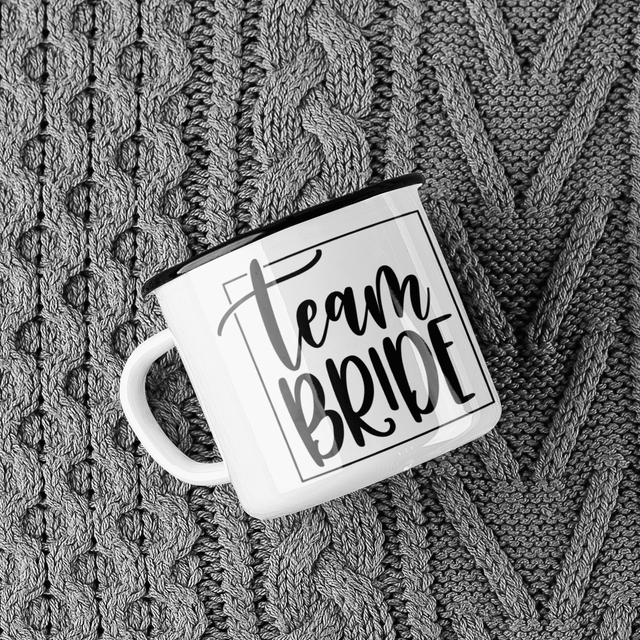 Team Bride Bridal Mug by WinsterCreations™ Official Store - Vysn