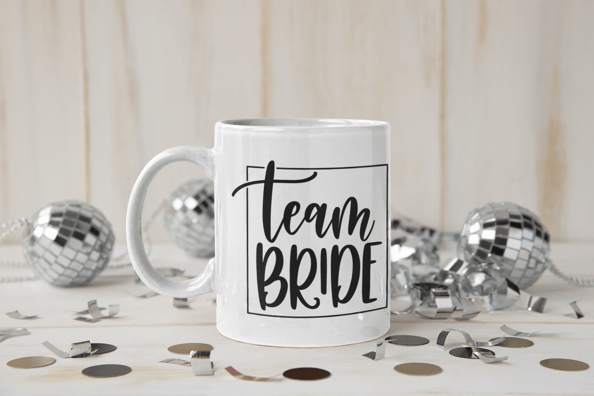 Team Bride Bridal Mug by WinsterCreations™ Official Store - Vysn