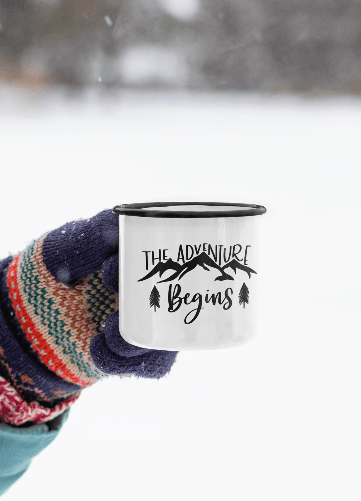 The Adventure Begins Adventure Mug by WinsterCreations™ Official Store - Vysn