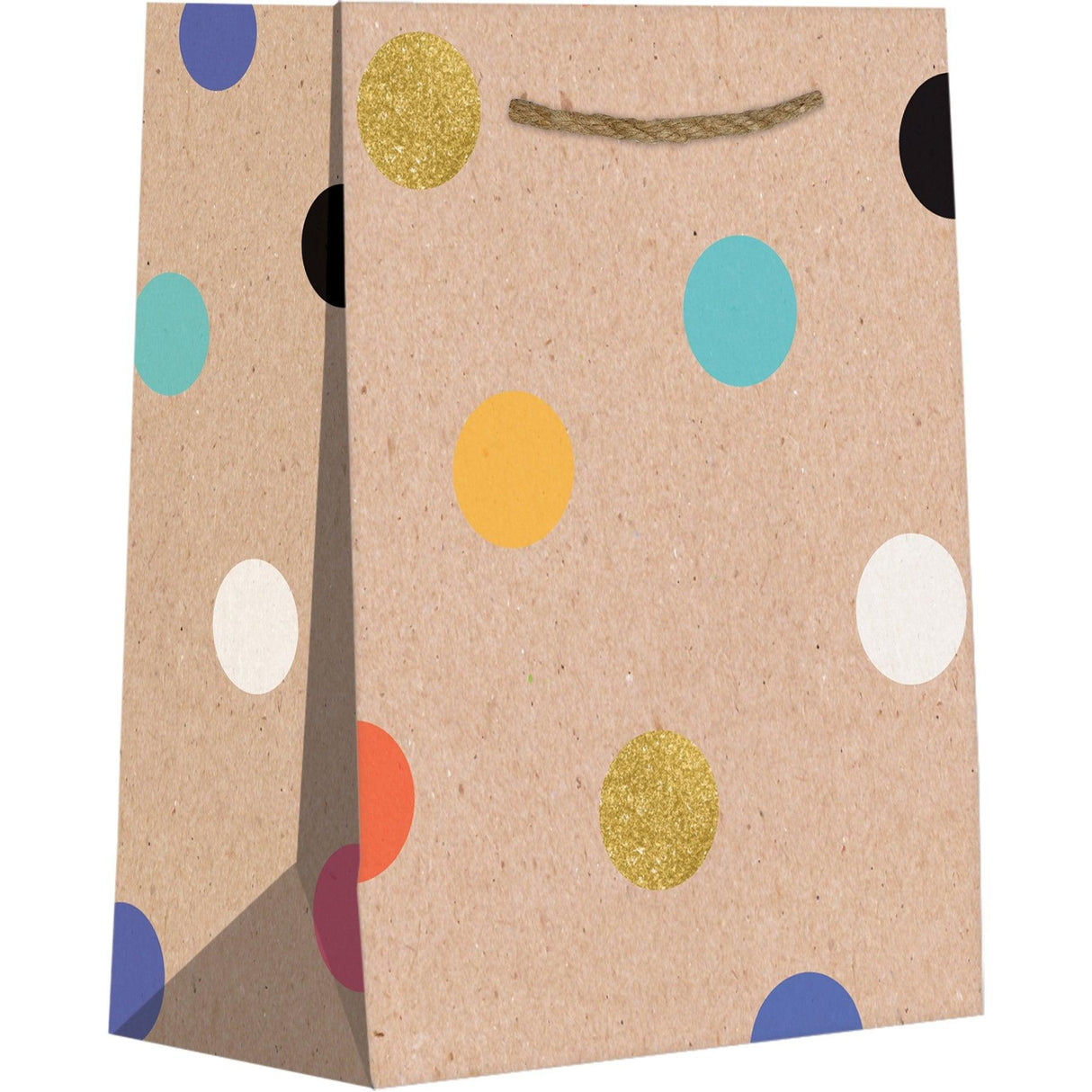 Tiny Birthday Gift Bags, Party Dot with Glitter Accents by Present Paper - Vysn