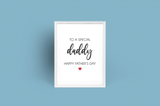 To A Special daddy Heart Fathers Day Collection by WinsterCreations™ Official Store - Vysn