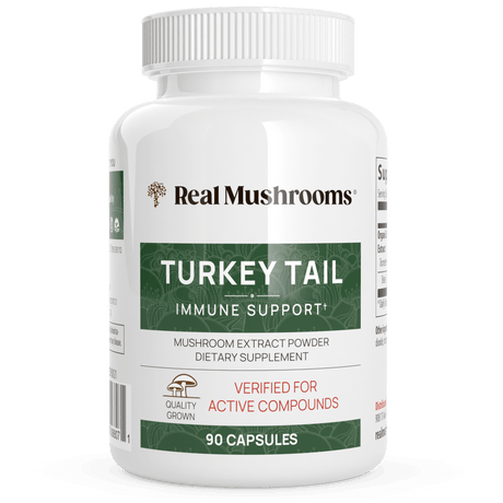 Turkey Tail Extract Capsules by Real Mushrooms - Vysn