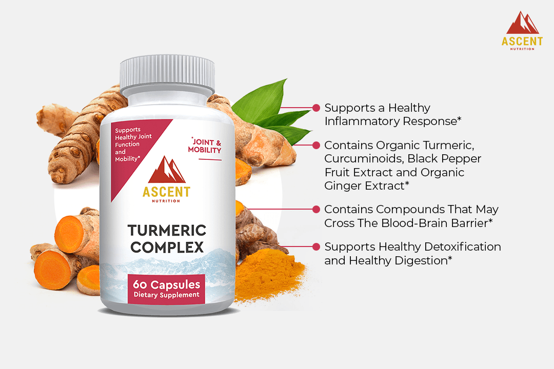 Turmeric Complex by Ascent Nutrition - Vysn