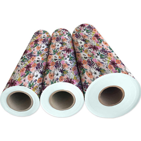 Twig & Twine Floral Gift Wrap by Present Paper - Vysn