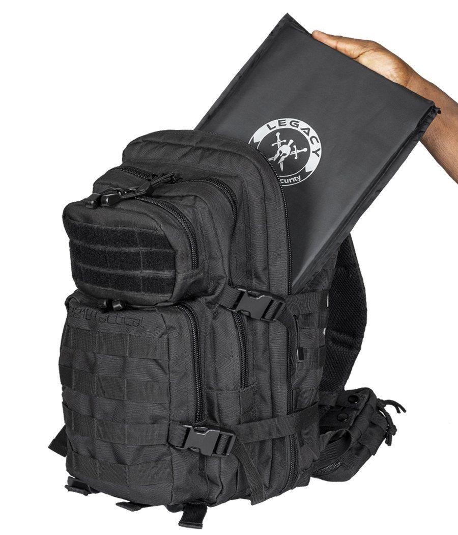 Ultimate Assault Backpack (IIIA Optional) with free multi-purpose molle pouch by 221B Tactical - Vysn