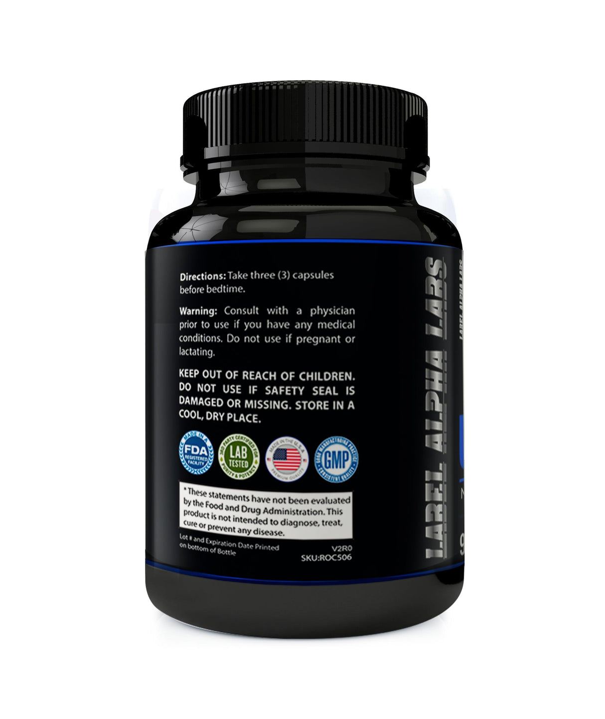 Ultra Nitric Oxide Test Booster by Label Alpha - Vysn