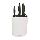 UTILITY KNIFE BLOCK (Oval/WHITE) by Peterson Housewares & Artwares - Vysn