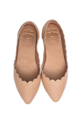 Valentina Leather Ballet Flats by ELF - Vysn