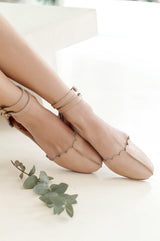 Venus Leather Flats by ELF - Vysn