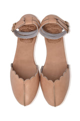 Venus Leather Flats by ELF - Vysn