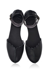 Venus Leather Flats by ELF - Vysn