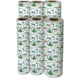 Village Town Christmas Gift Wrap by Present Paper - Vysn