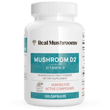 Vitamin D from Organic Mushrooms by Real Mushrooms - Vysn