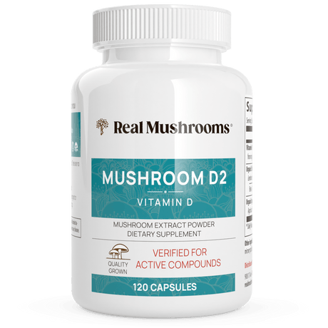 Vitamin D from Organic Mushrooms by Real Mushrooms - Vysn