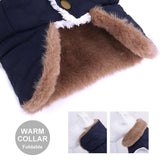 Waterproof Winter Jacket with Fur Collar for Small Dogs by Dach Everywhere - Vysn