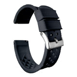 Withings Nokia Activité  and Steel HR | Tropical-Style 2.0 | Black by Barton Watch Bands - Vysn