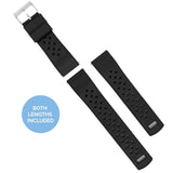 Withings Nokia Activité  and Steel HR | Tropical-Style 2.0 | Black by Barton Watch Bands - Vysn