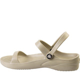 Women's 3-Strap Sandals - Tan by DAWGS USA - Vysn