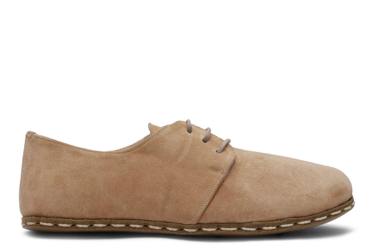 Women's Barefoot Grounding Lace-up Shoe / Sand by Raum - Vysn