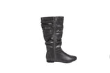 Women's Christina Vegan Friendly Mid-Calf Buckle Boot by Nest Shoes - Vysn