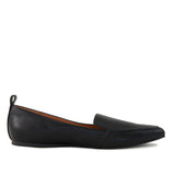 Women's Flat Socialite Black by Nest Shoes - Vysn