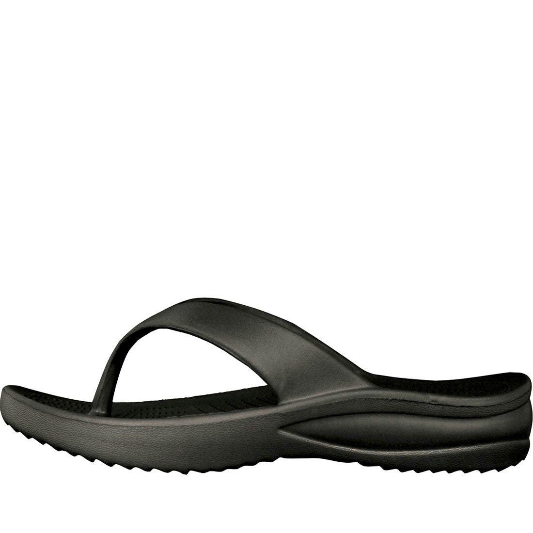 Women's Flip Flops - Black by DAWGS USA - Vysn