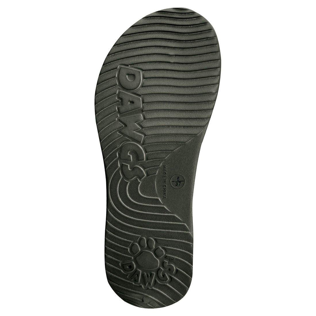 Women's Flip Flops - Black by DAWGS USA - Vysn