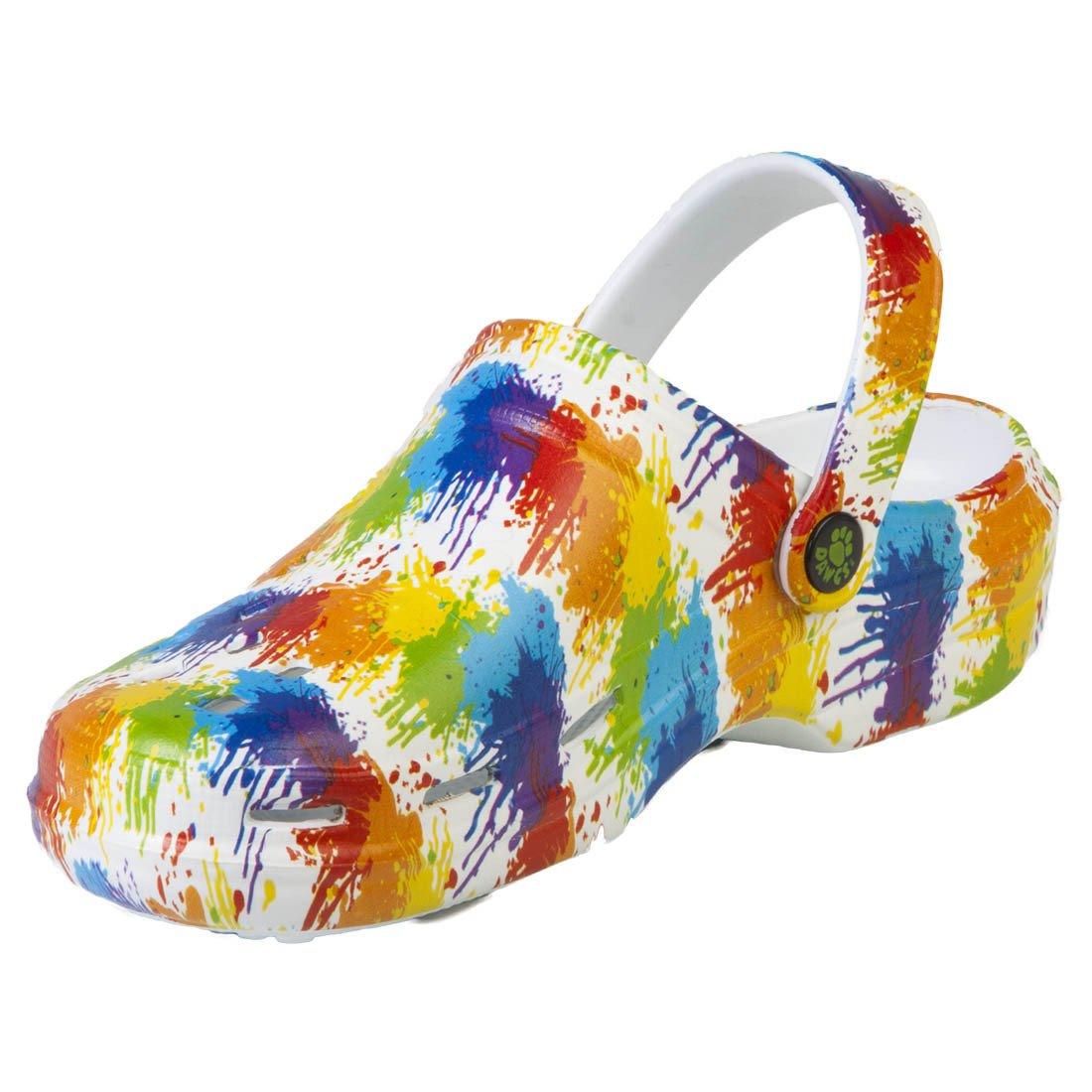 Women's Loudmouth Beach Dawgs Clogs - Drop Cloth by DAWGS USA - Vysn